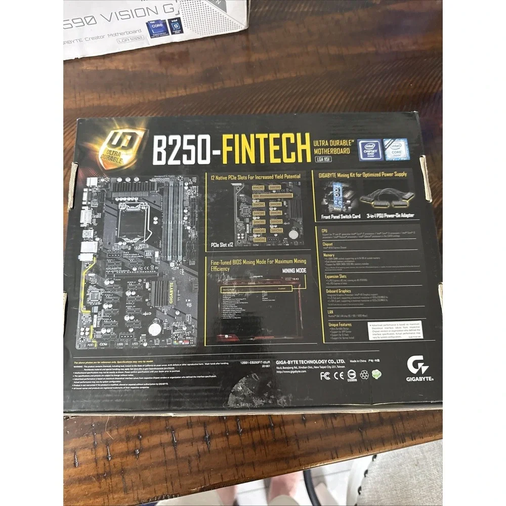 GIGABYTE ga b250